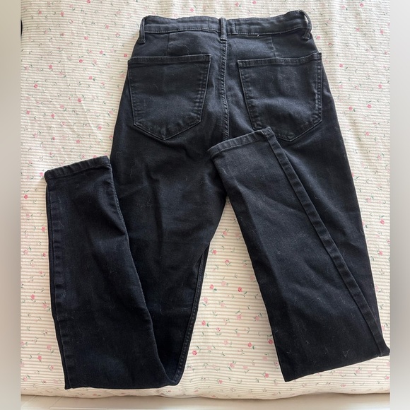 ZARA Black Denim Pants - Picture 4 of 4